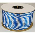 Cordage Source Rope 3/8X300 Blue/White Derby OS06300-18